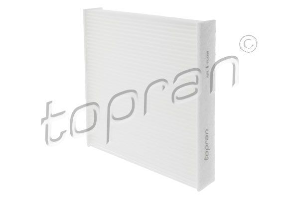 600 038 TOPRAN Pollen filter TOYOTA Filter Insert, Pollen Filter, 216 mm x 195 mm x 31 mm, rectangular