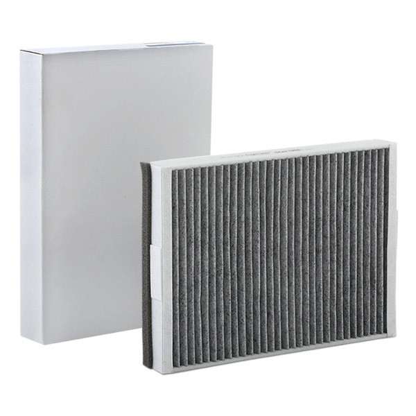 TOPRAN 600 088 Pollen filter Filter Insert, with Odour Absorbent Effect, Activated Carbon Filter, 275 mm x 193 mm x 34 mm
