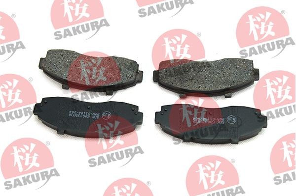 SAKURA 600-03-8830 Brake pad set 0 K72 A3 328Z