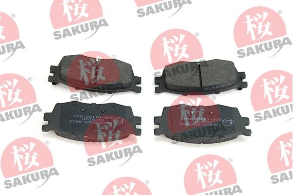 SAKURA 600-05-4603 Brake pad set 58101-1G-E00