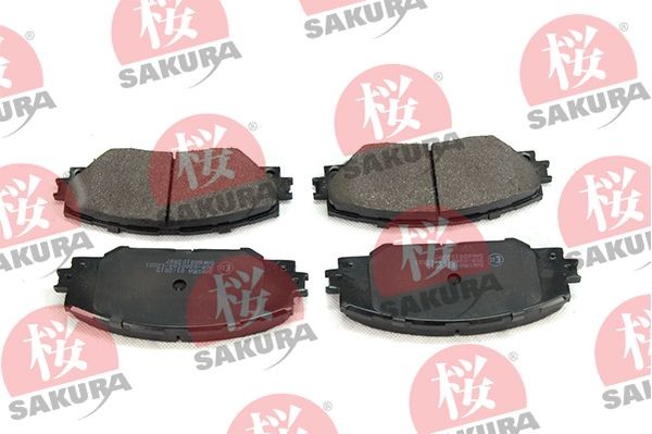 SAKURA Front Axle Height: 57mm, Width: 146,6mm Brake pads 600-10-3997 buy