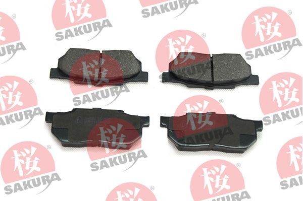 SAKURA 600-40-6660 Brake pad set 45022SH3G03