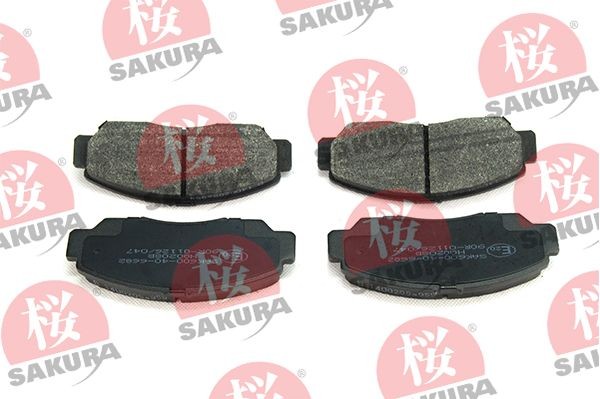 SAKURA 600-40-6682 Brake pad set 45022S7AE00