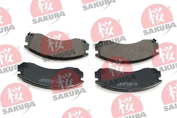 SAKURA 600-50-4280 Brake pad set MR 389 549
