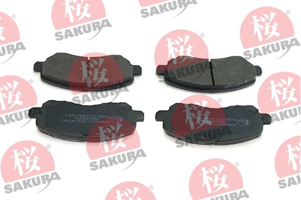 SAKURA 600-50-4340 Brake pad set 5191229AA