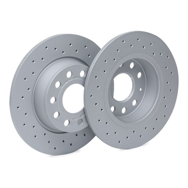 600324152 Brake disc ZIMMERMANN 600.3241.52 review and test