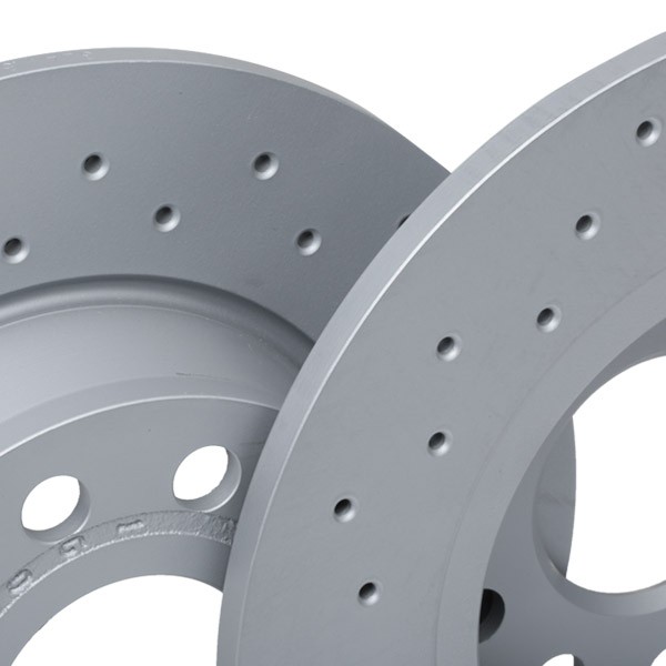 ZIMMERMANN 600.3241.52 Brake rotor 272x10mm, 10/5, 5x112, solid, Perforated, Coated
