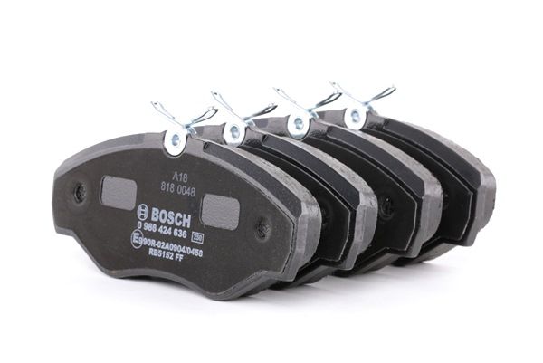 BOSCH 0 986 424 021 Bremsbelag Satz Bremsklötze für DACIA RENAULT