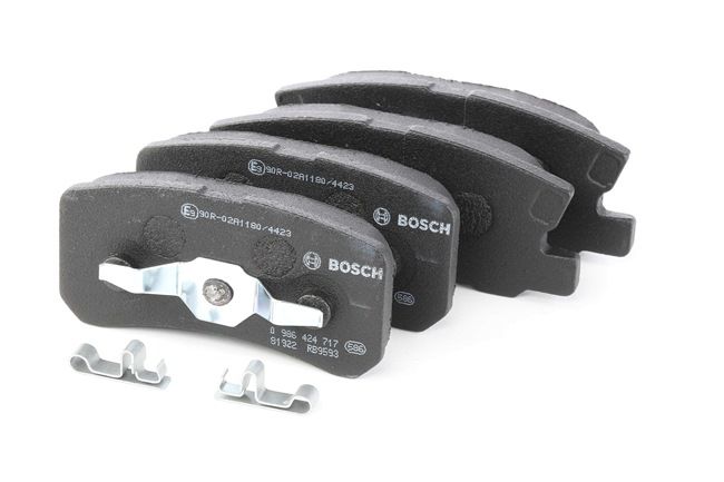 BOSCH 0 986 424 717 Bremsbelag Satz Bremsklötze für MITSUBISHI CITROËN