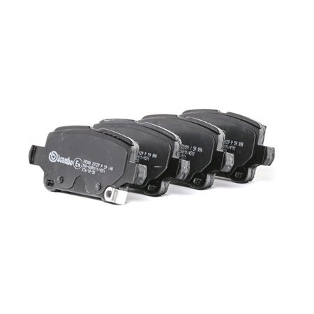 Bremsbelagsatz Scheibenbremse für Bremsanlage Hinterachse TRISCAN 8110 24893