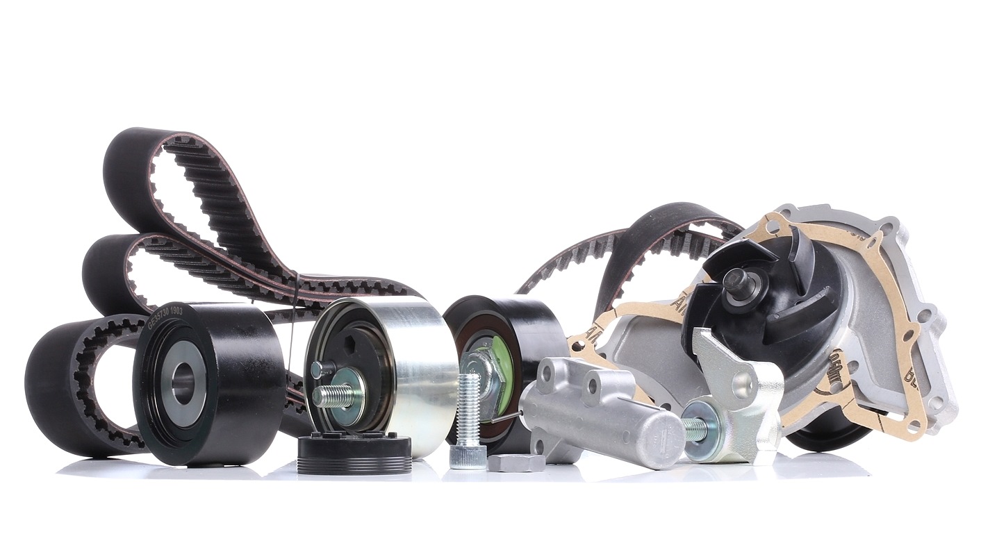 BOSCH Pompe à Eau + Kit De Distribution VW,AUDI,SKODA 1 987 948 519 Pompe à eau + kit de courroie de