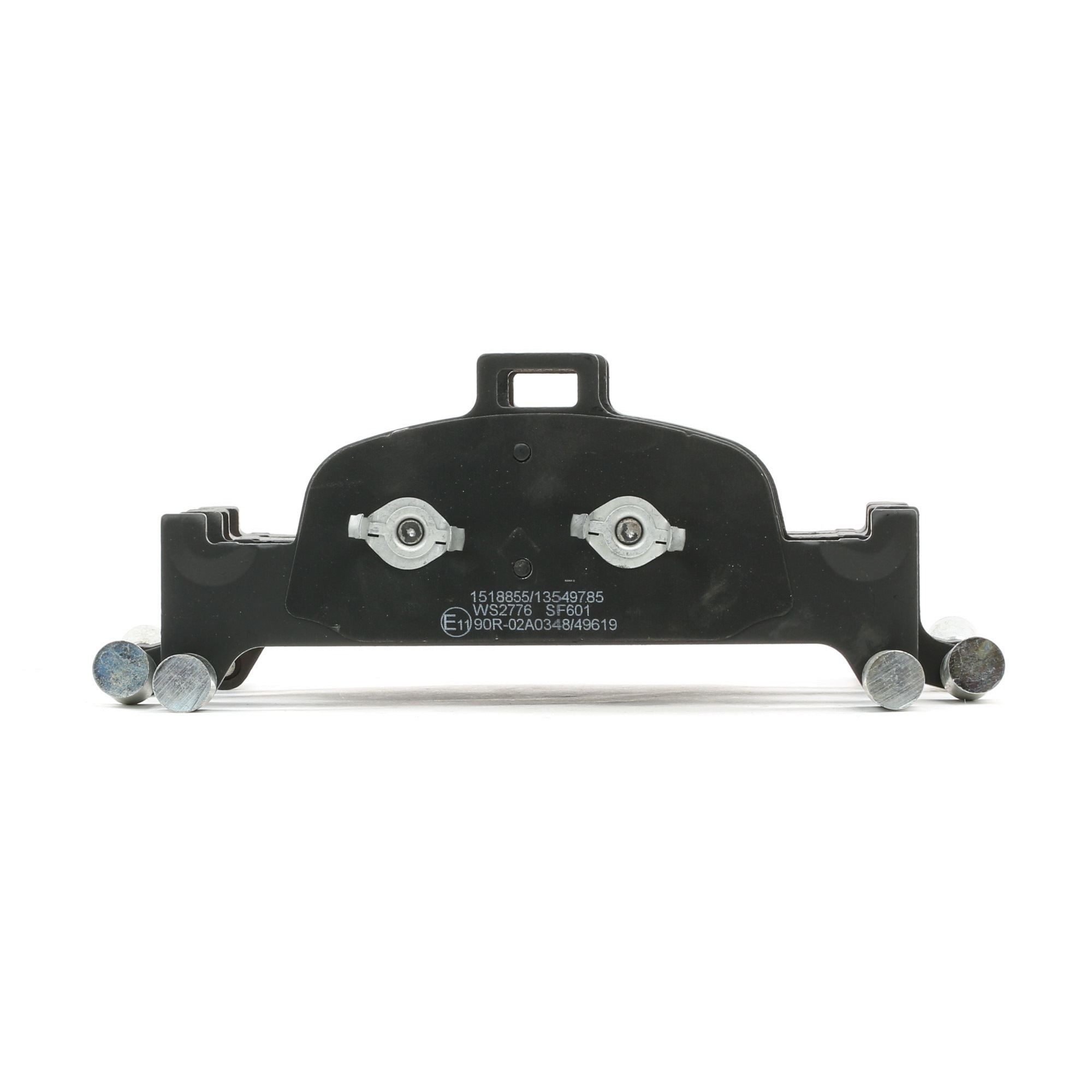 Bremsbelagsatz Audi A5 B9 Sportback hinten + vorne 2020 - RIDEX 402B1203 (Breite: 105mm, Dicke/Stärke: 15.5mm)
