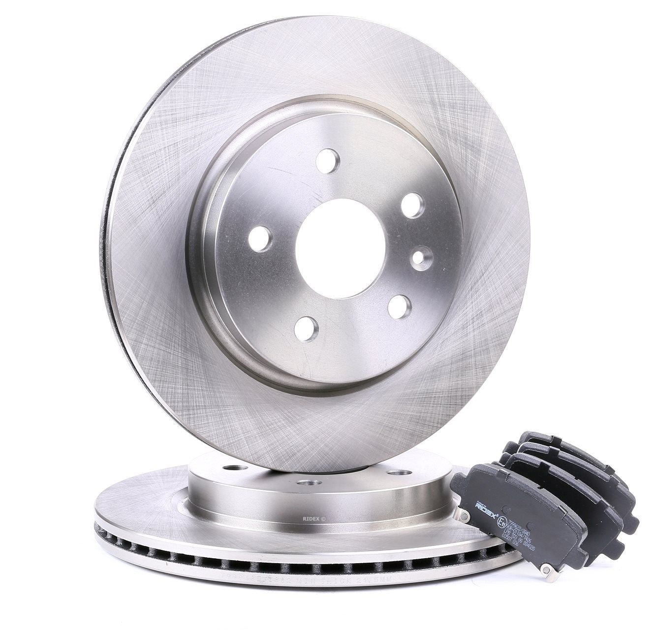 Bremsensatz, Scheibenbremse RIDEX 3405B0175 Hinterachse ...