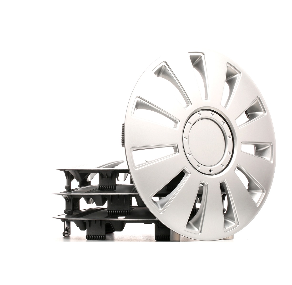 13 SILVERSTONE ARGO Zilver, 13duim Hoeveelheid: Set Wieldoppen 13 SILVERSTONE