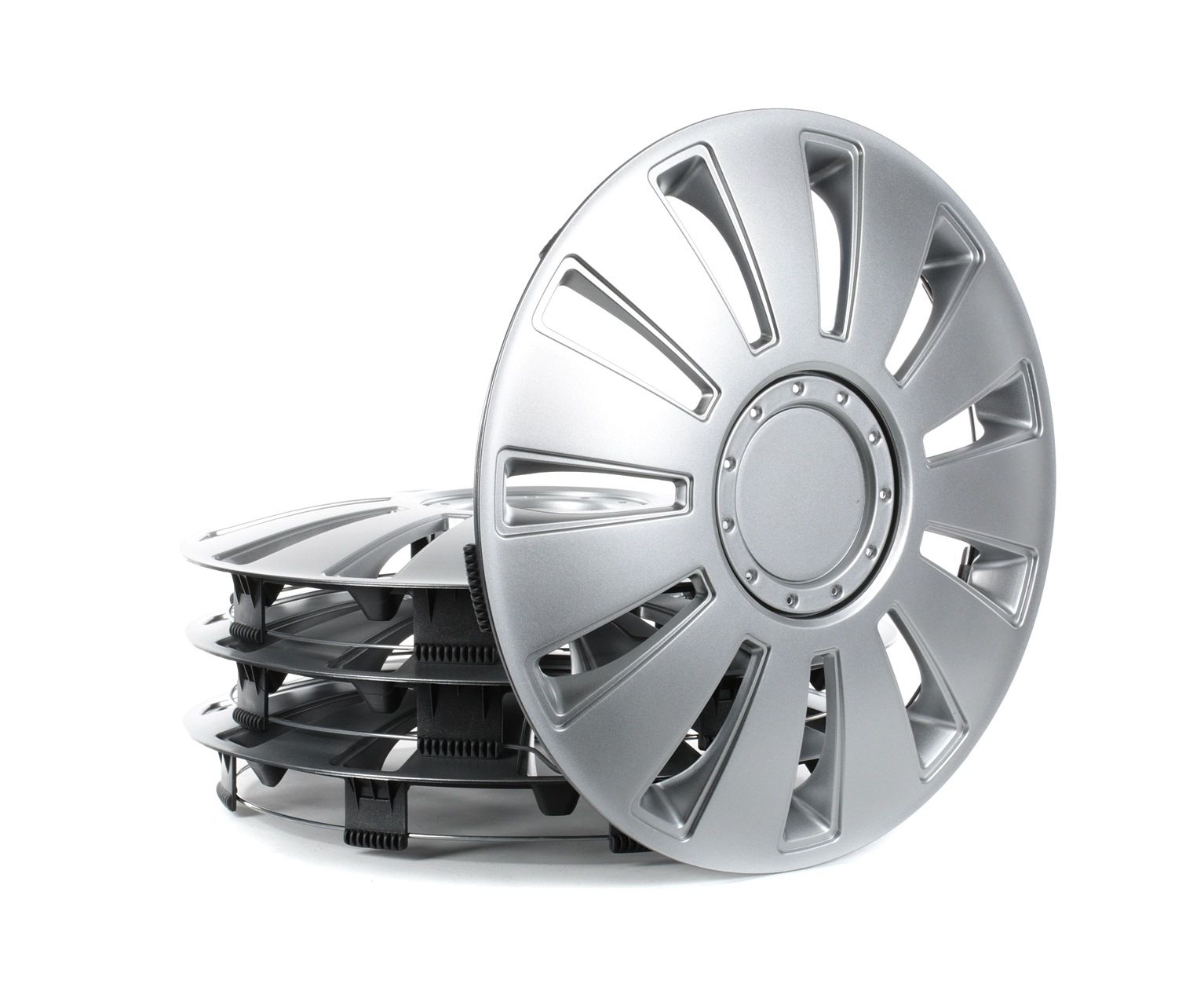 14 SILVERSTONE ARGO Zilver, 14duim Hoeveelheid: Set Wieldoppen 14 SILVERSTONE