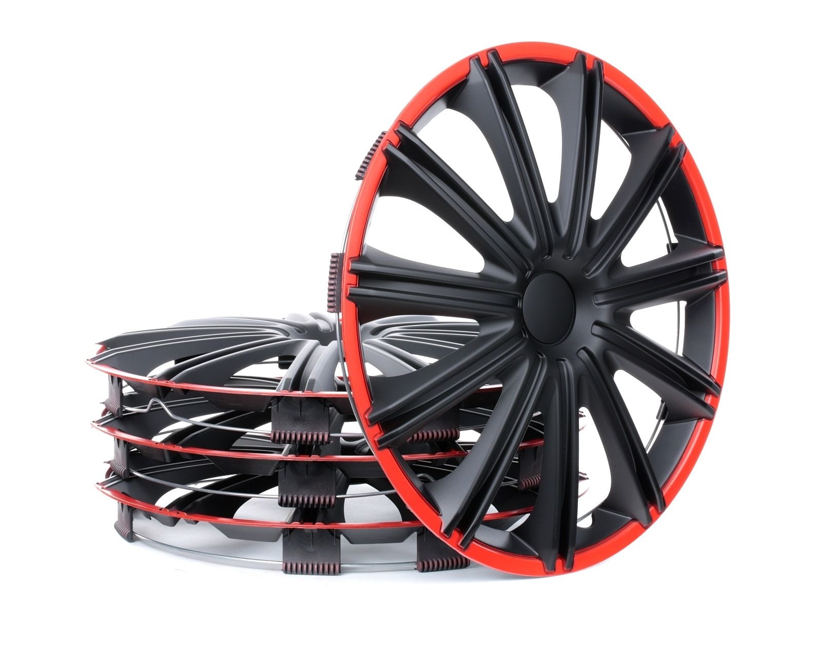 Wheel trims ARGO 15 NERO R Red/Black, 15Inch — Buy now!