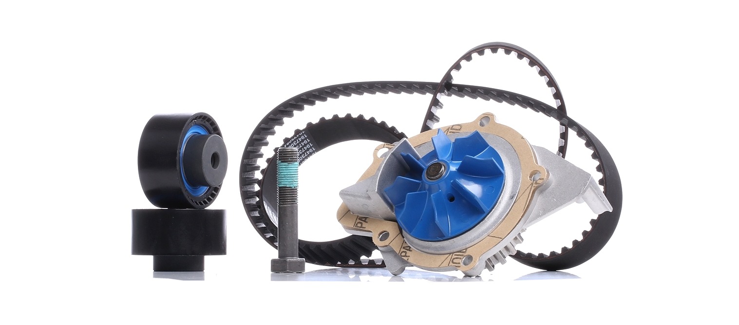 SKF Pompe à Eau + Kit De Distribution FIAT,PEUGEOT,CITROËN VKMC 03264 051660,0516A4,0816A6 Pompe à e