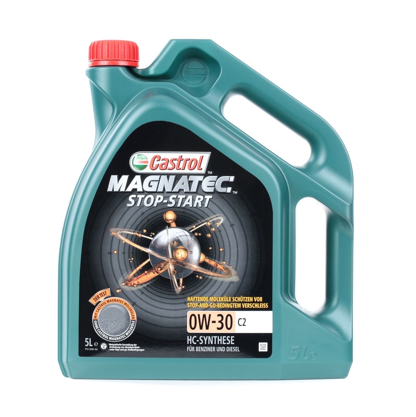 Engine Oil CASTROL Magnatec, Stop-Start C2 15B3E5 0W-30, 5l — Buy now!