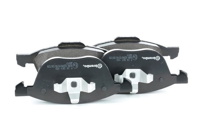 P23126 KIT 4 PASTIGLIE FRENO ORIGINALI BREMBO