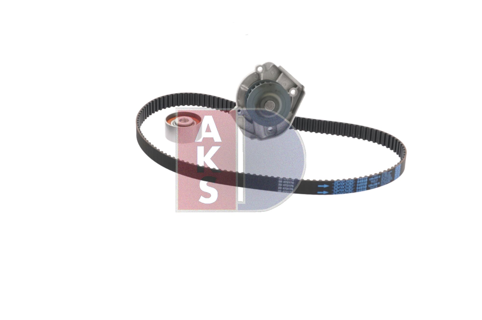 Water pump + timing belt kit for Fiat 500 312 1.2 2007 69 hp Petrol