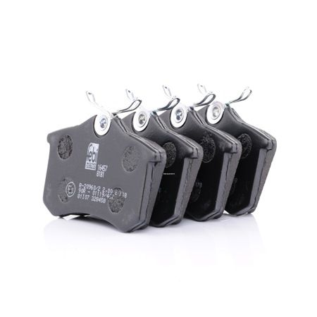 FEBI BILSTEIN Bremsbelagsatz Scheibenbremse 16457 hinten für VW PASSAT 3B2 3B5