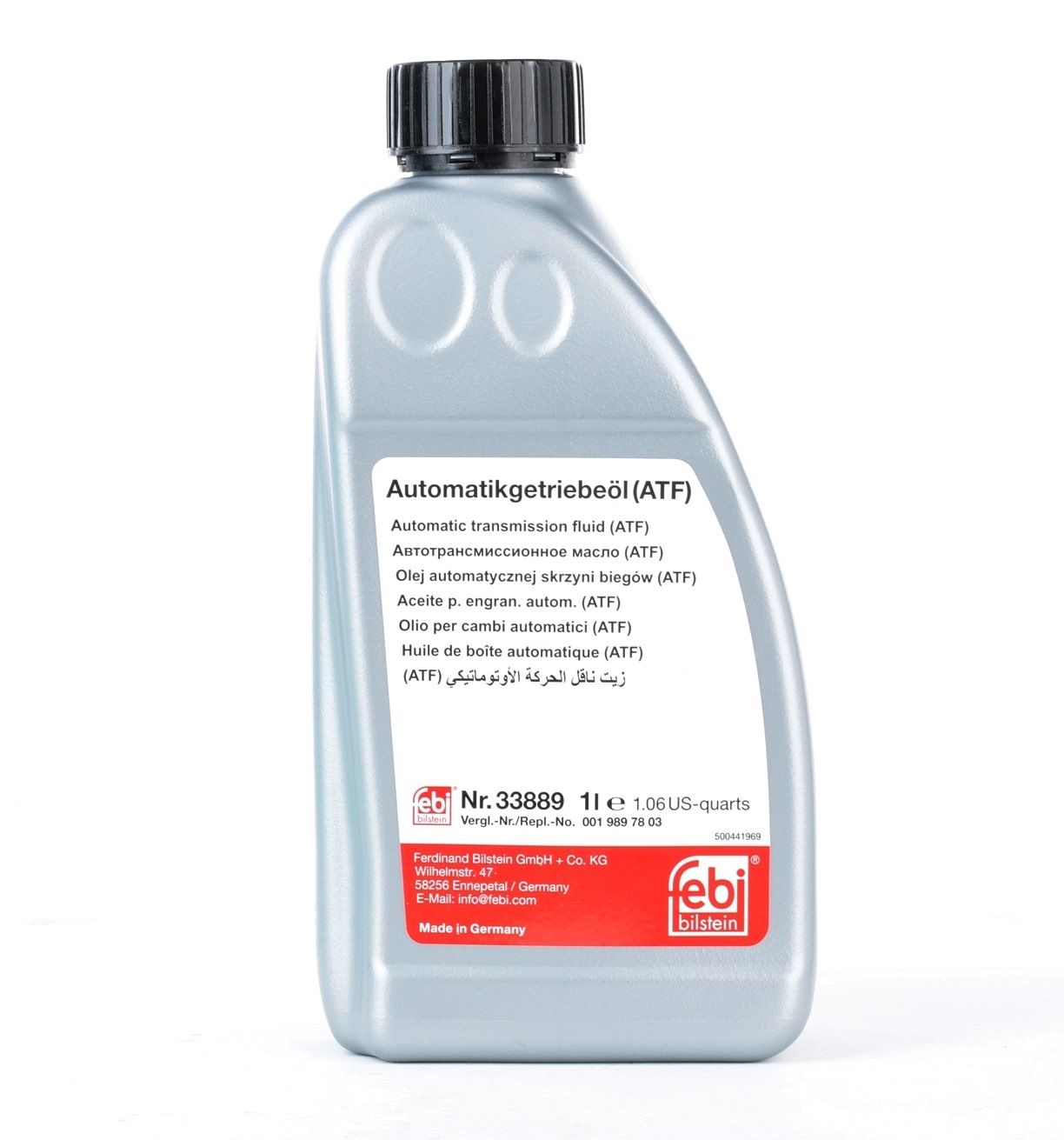 FEBI BILSTEIN Huile de transmission MERCEDES-BENZ 33889 0019897703,0019897803,001989780309 001989780