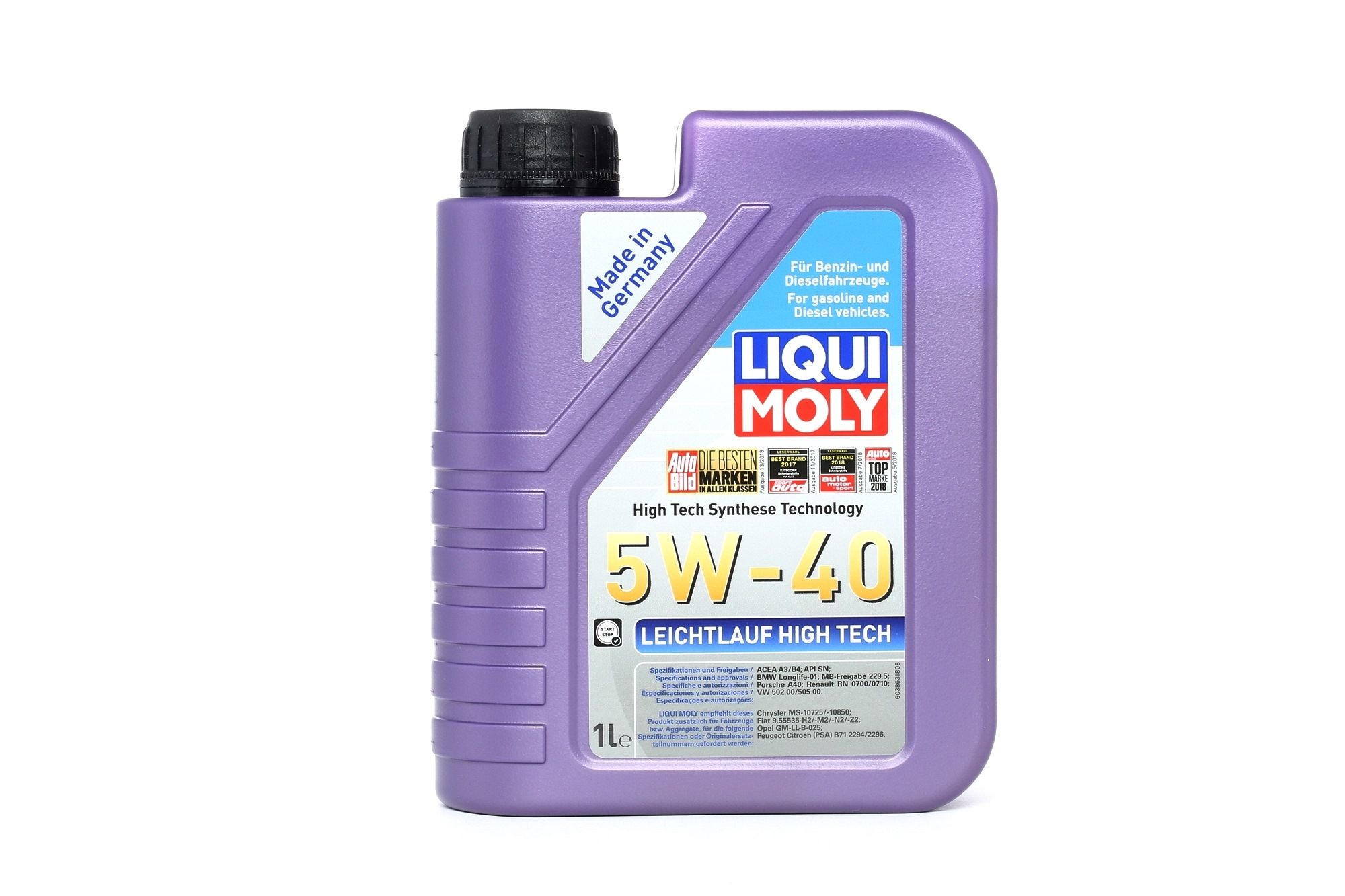 LIQUI MOLY Huile moteur VW,AUDI,MERCEDES-BENZ 3863