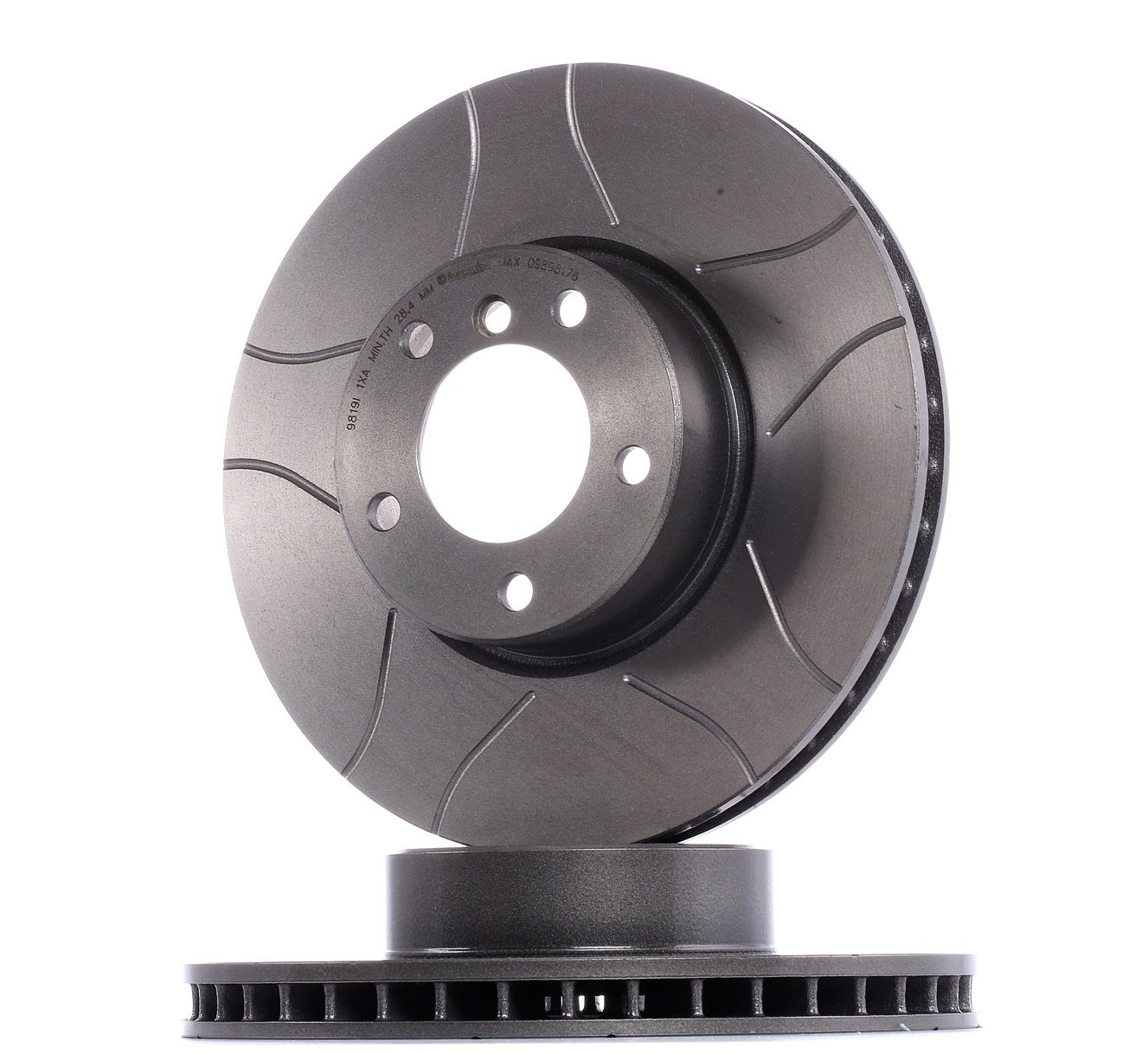 Jeu de 2 disques Disque de Frein Avant Brembo Max 09.9468.76