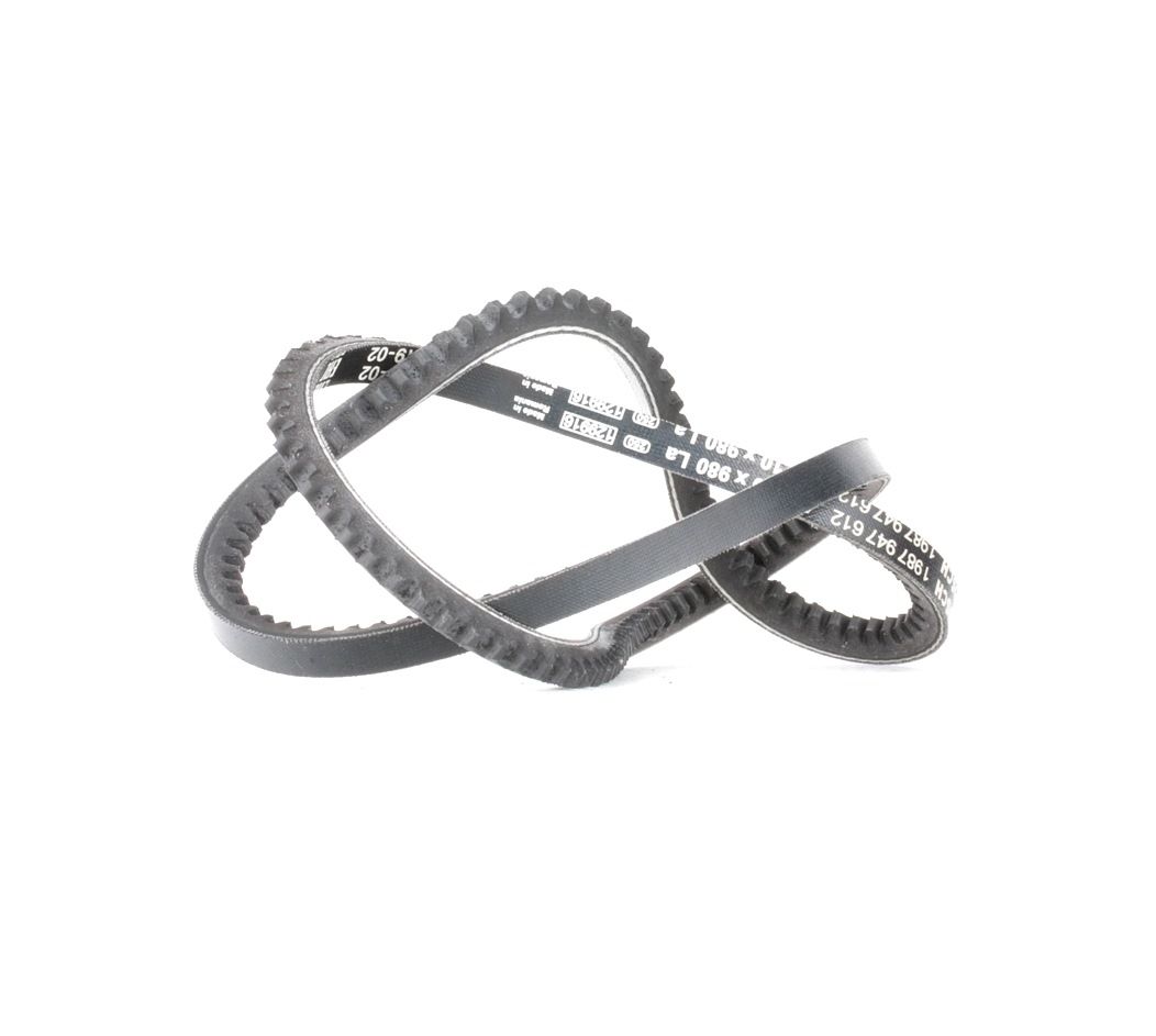 BOSCH Courroie Trapézoïdale SAAB,MERCEDES-BENZ,BMW 1 987 947 612 11231717016,5013522,76TF8620CA A850