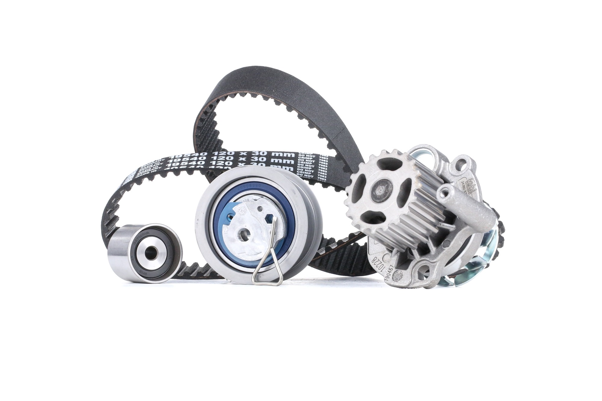 FEBI BILSTEIN Pompe à Eau + Kit De Distribution AUDI,VW,SKODA 45133 038198119A,038198119AS2,03819811