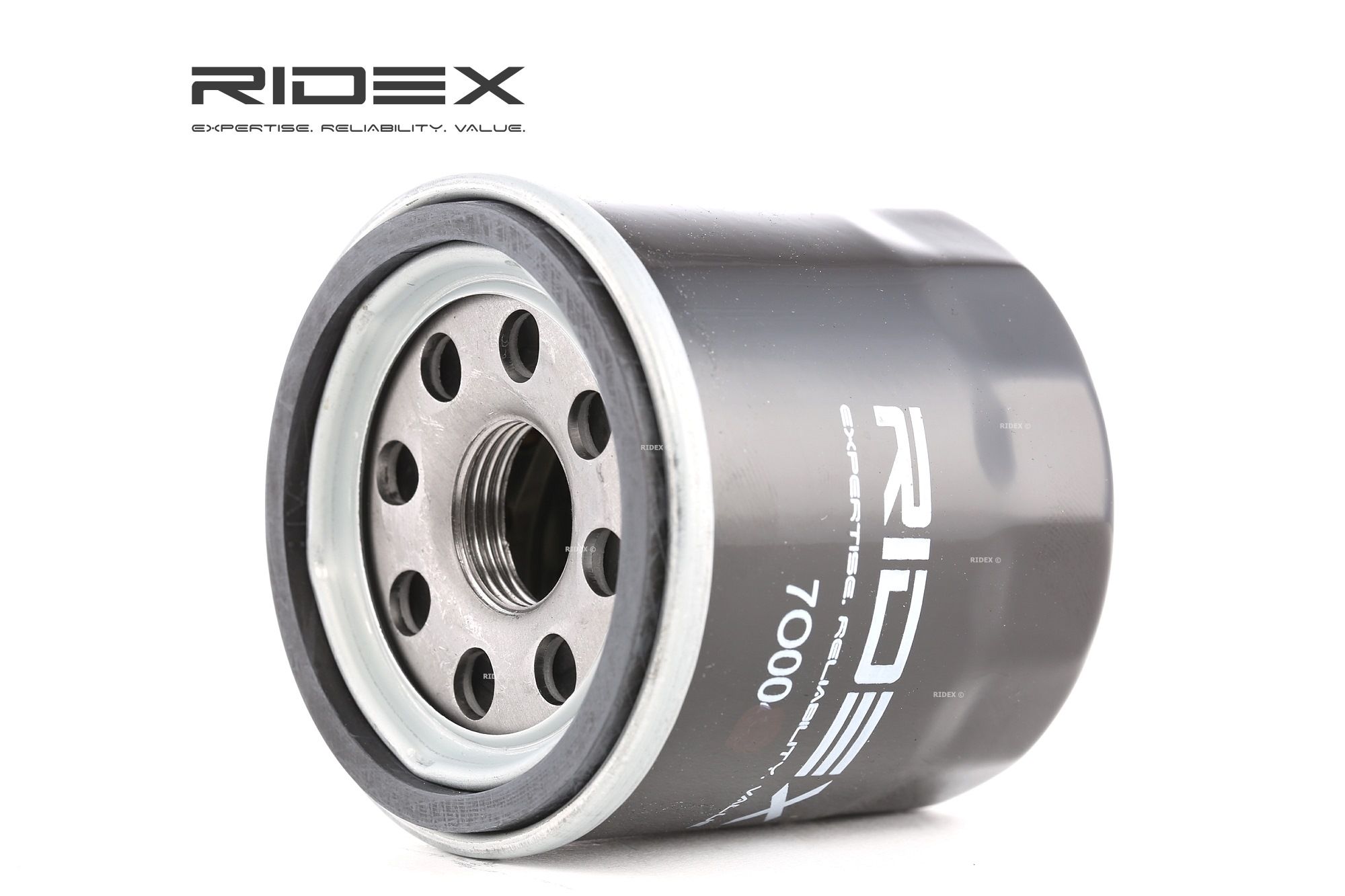 RIDEX Filtre à Huile RENAULT,NISSAN,DACIA 7O0050 MD134953,1520800QAG,1109P4 Oil Filtre 1109S0,820025