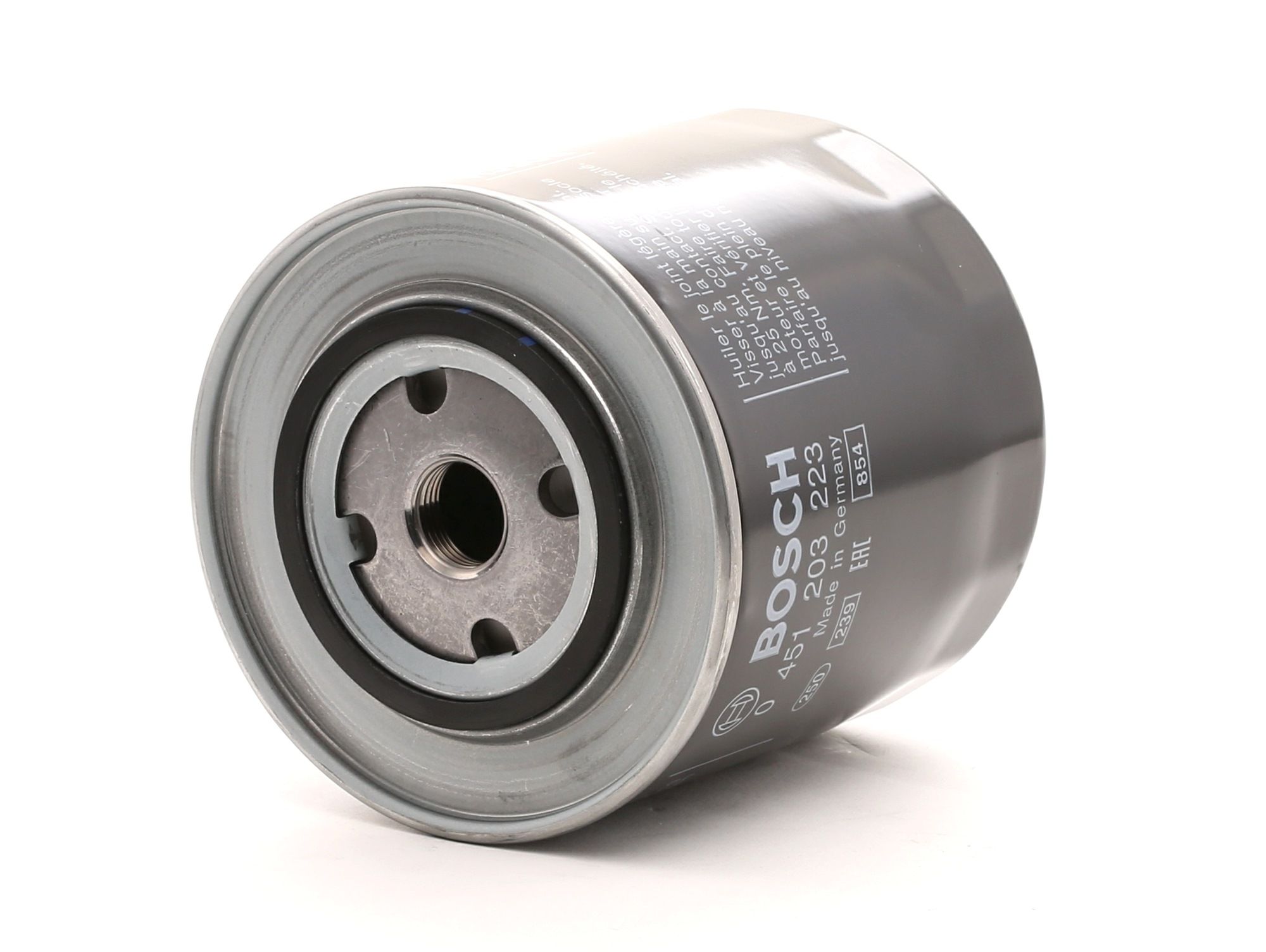 BOSCH Filtre à Huile VOLVO,AUDI,VW 0 451 203 223 069115561,5012554,9125224 Oil Filtre 9180596,918059
