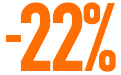 Rīkojieties uzreiz un ietaupiet 22%!