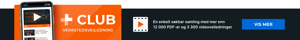 AUTODOC CLUB: En enkelt søkbar samling med mer enn 1000 PDF-er og 1600 videoveiledninger!