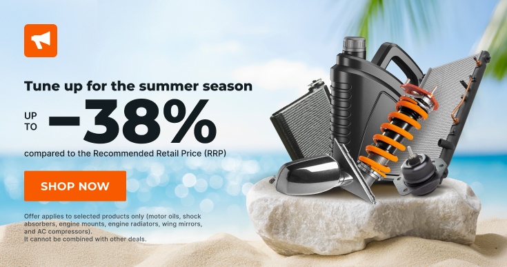 Save 0% on spare parts