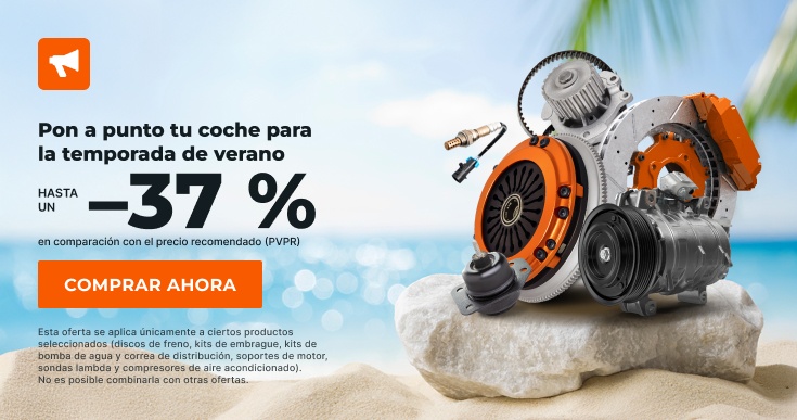 Ahorre un 0% en piezas de repuesto