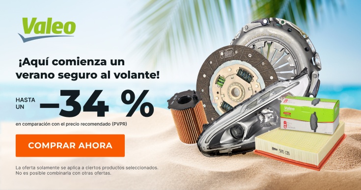 Ahorre un 6% en piezas de repuesto
