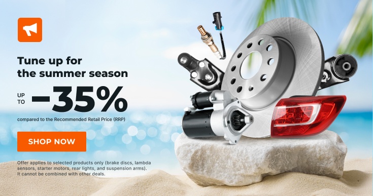 Save 0% on spare parts