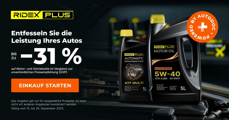Sparen Sie 0% AUF ERSATZTEILE
