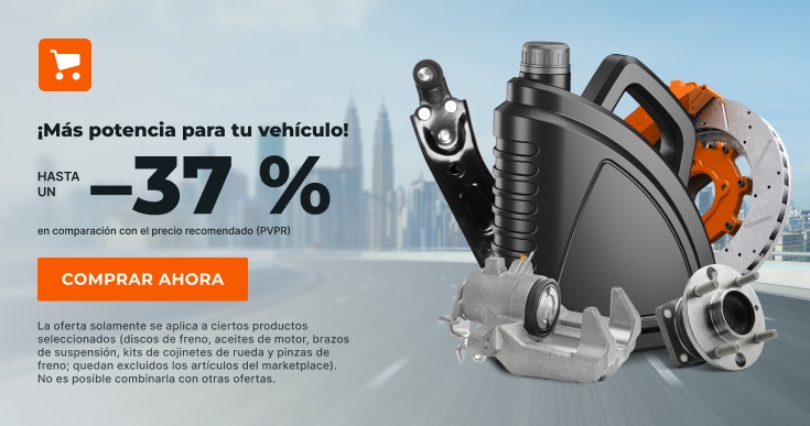 Ahorre un 0% en piezas de repuesto