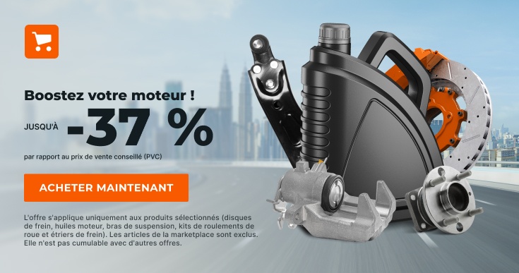 0% de réduction sur les pièces de rechange vous aimez tant