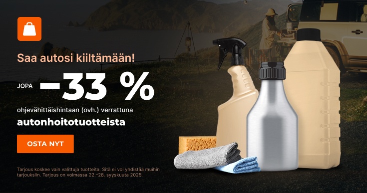 Säästä 0% autonosista!