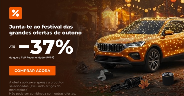 Poupe 10% nas peças de reposição