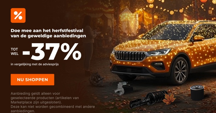 Bespaar nu 10% op reserveonderdelen