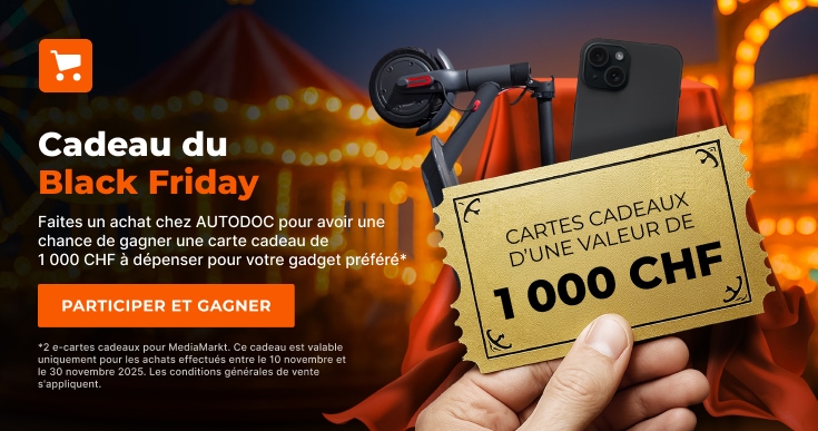 0% de réduction sur les pièces de rechange vous aimez tant