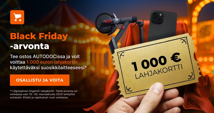 Säästä 0% autonosista!