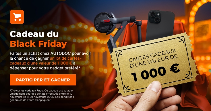 0% de réduction sur les pièces de rechange vous aimez tant