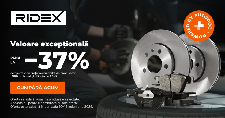 Economisiți 0% la piesele de schimb