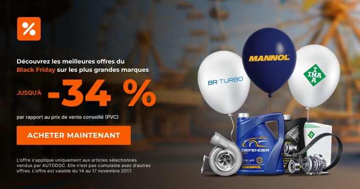 0% de réduction sur les pièces de rechange vous aimez tant