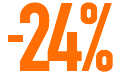 ¡Toma la iniciativa y ahorra 24%!